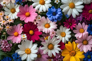 Obraz premium Colorful flower arrangement 