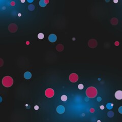Bokeh style pattern. Abstract banner.