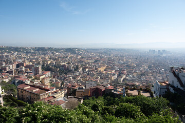 panoramic view of Naples