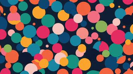 vibrant geometric shapes &ndash; dynamic and colorful design for modern aesthetics