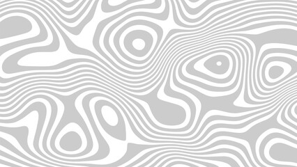 Abstract background with a pattern of wavy lines creating concentric circles in a modern and minimalist style