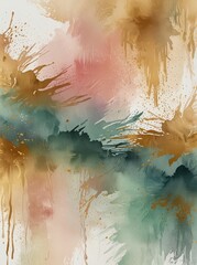 abstract watercolor background with watercolor