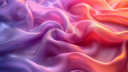 Obraz premium Pink silk background. Abstract pink wave background. Nice waves. Wave. Dynamic Flowing backdrop. Abstract 3D Background of soft Waves in light pink Colors. Elegant Wallpaper. Perfect for digital