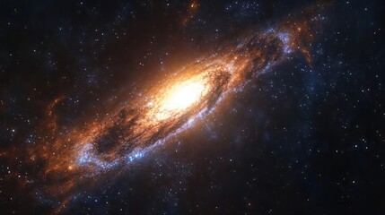 Obraz premium Experience the mesmerizing beauty of the Milky Ways vibrant colors and starry expanse