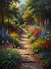 footpath in the park