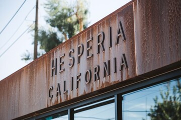 Obraz premium Hesperia California, Hesperia, California, Hesperia CA