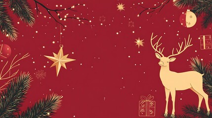 Christmas Magic: Festive Decorations, Glowing Lights, and Winter Wonderland Vibes