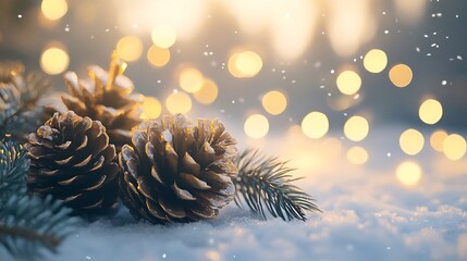 Christmas Magic: Festive Decorations, Glowing Lights, and Winter Wonderland Vibes