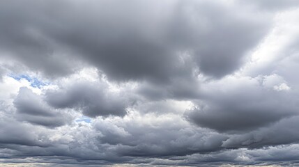 Obraz premium Dramatic Grey Cloudscape