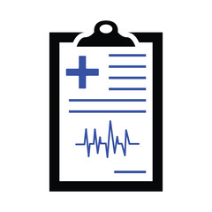 Medical Report Check Icon