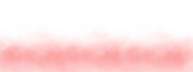 Smoke Texture overlays on transparent background. Misty effect, text or space, Design element,  Abstract Red Color texture. Png image.