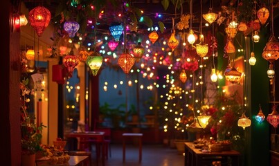 Obraz premium some Diwali flashes of lightning for the decorations