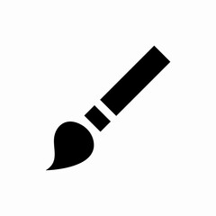 brush paint icon sign vector