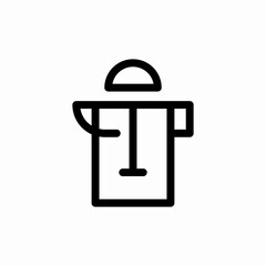 teapot tea icon sign vector