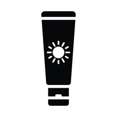 Sun Cream Icon