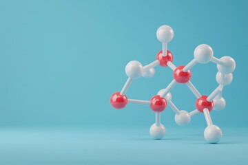 Fototapeta premium shape of molecules