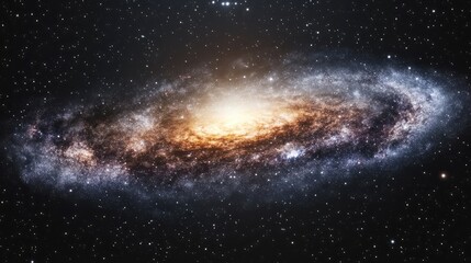 Obraz premium Milky way galaxy astronomy isolated on transparent background