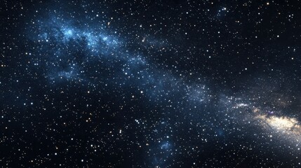 night scene milky way background