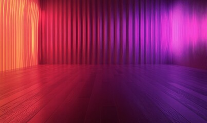 Smooth wall with a gradient representing sound waves, ideal for music or audio-related content