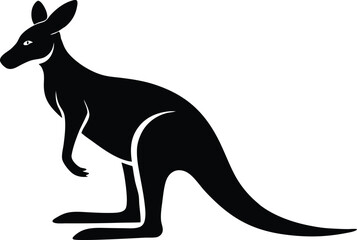 kangaroo illustration vector 