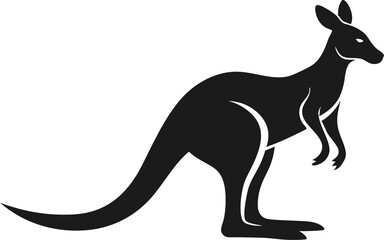 kangaroo illustration vector 