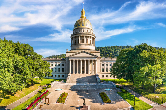 West Virginia State Capitol, in Charleston. The West Virginia State Capitol is the seat of government for the U.S. state of West Virginia, and houses the Legislature and the office of the Governor
