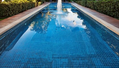 Obraz premium swimming pool in the pool