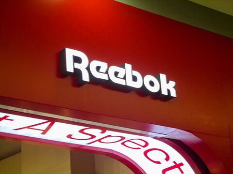 Reebok store.Editorial, Editorial illustrative. Caracas, Venezuela October 15, 2024.