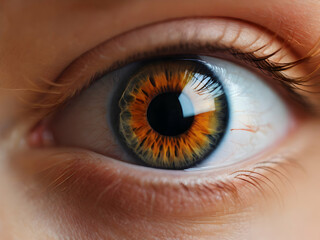 Fototapeta premium Closeup of the female eyes