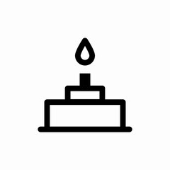 festive cake icon sign vector