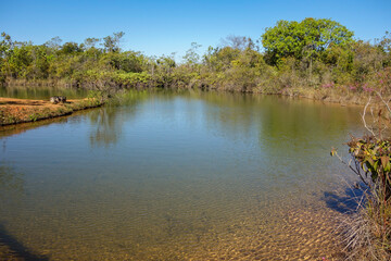 Brasilia National Park, aka Mineral Water park. Brasilia, DF, Brazil