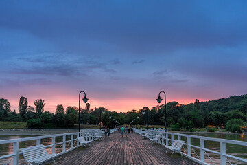 Zatoka Gdańska, Morze Bałtyckie, falochron, mewy, Gdańsk , Gdynia, Półwysep Helski, molo © Daniel Folek