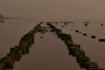 Zatoka Gdańska, Morze Bałtyckie, falochron, mewy, Gdańsk , Gdynia © Daniel Folek