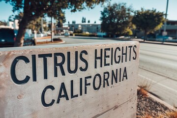 Fototapeta premium Citrus Heights California, Citrus Heights, California, Citrus Heights CA, CH CA