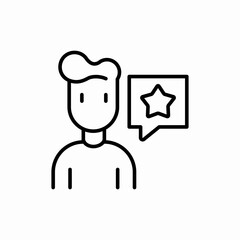 please rate icon sign vector