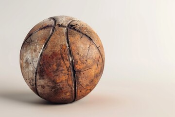 basketball isolated in white background