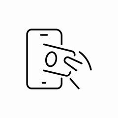 phone money add icon sign vector