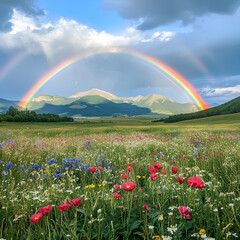 Naklejka premium rainbow