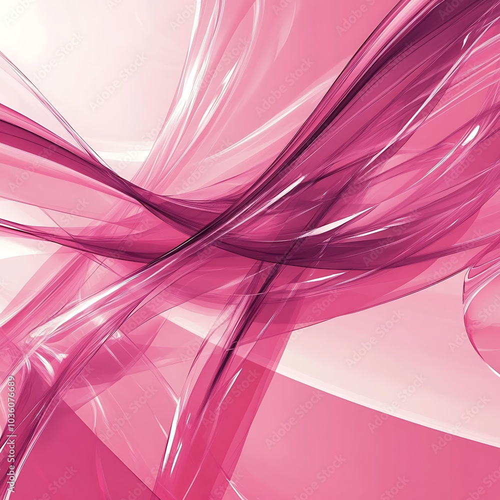 Poster abstract pink background with flowing color patterns image