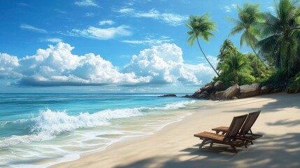 Serene Beach Vacation