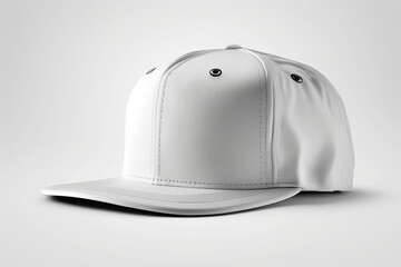 Snapback Mockup, high-end and customizable with realistic high-resolution rendering, ideal for branding, fashion design, and streetwear presentations, AI Generative