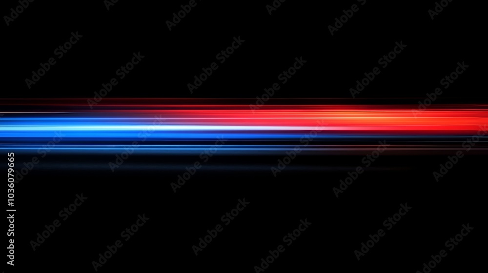 Aufkleber an image taken from a view point looking towards a futuristic space tunnel with a warp effect surrou