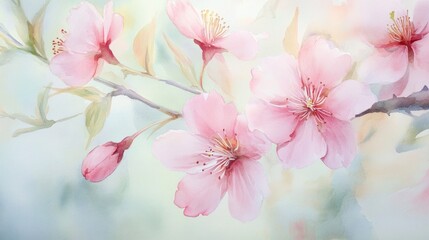 Delicate Pink Blossoms
