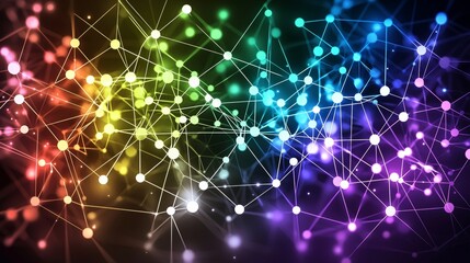 Fototapeta premium Technology background. Digital background. Science background. Technological background. Matrix. Binary code. 3D rendering. 4K.