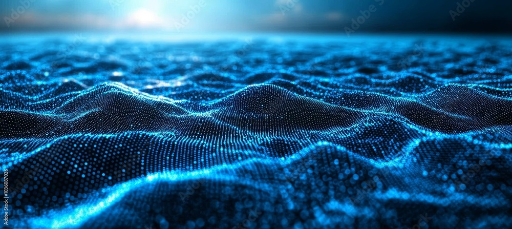 Poster structure of the network connection of points and lines. data technology. digital background. 3d ren