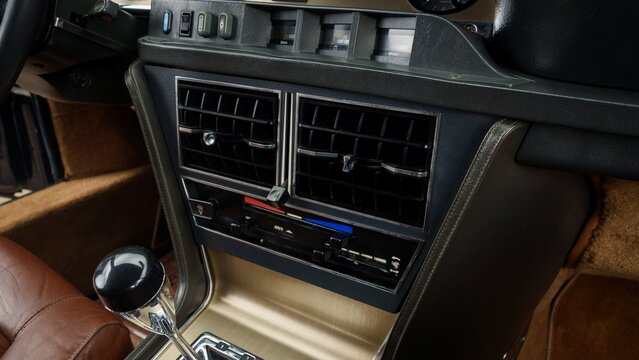 Fototapeta Heater vents in a car