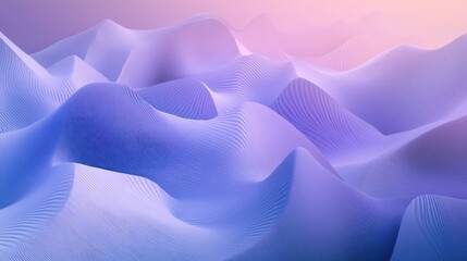 Fototapeta premium Abstract Purple and Blue Sand Dunes