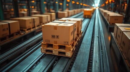 Logistics coordinator managing the shipment of goods from a factory, illustrating the crucial role of logistics in ensuring timely production and delivery