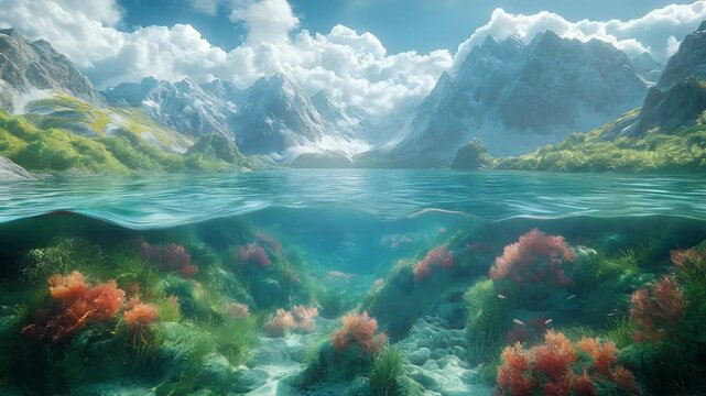 Game background: In 10,000 BC, the forests surrounding lakes were plentiful with water creatures and vegetation, making it a crucial ecosystem that supported a diverse range of species.