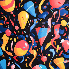 colorful Celebration Pattern Images illustrations